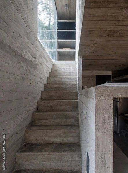 Obraz stairs to the old house