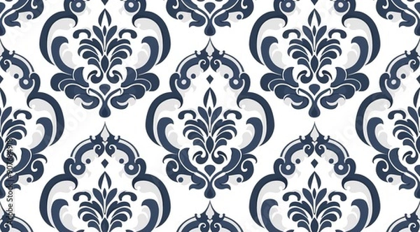Fototapeta seamless pattern with elements