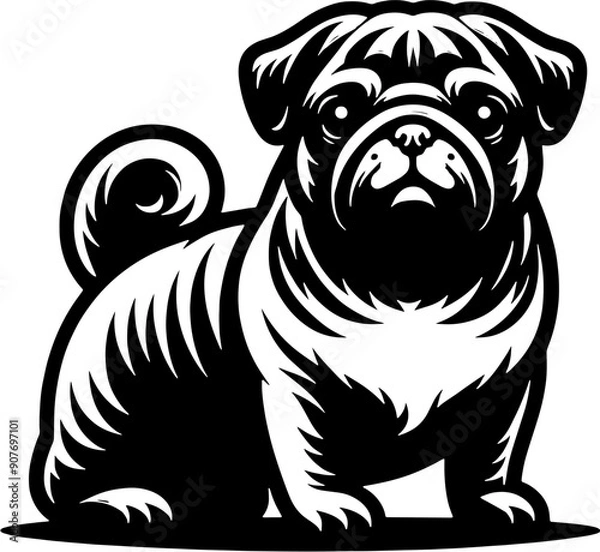 Obraz Pug icon 25