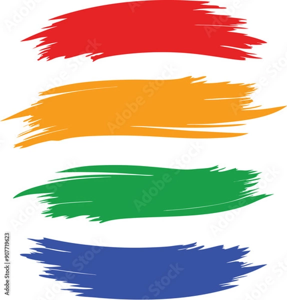 Obraz Color Brush PNG Transparent Images