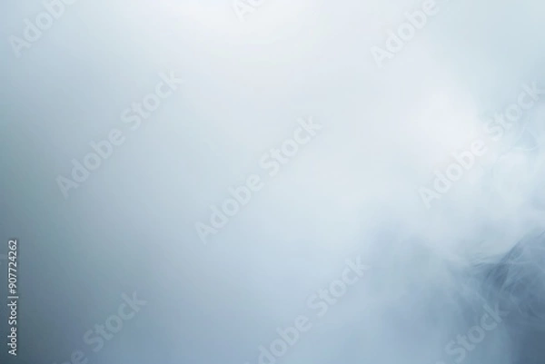 Fototapeta Abstract soft gradient white background wallpaper with copy space