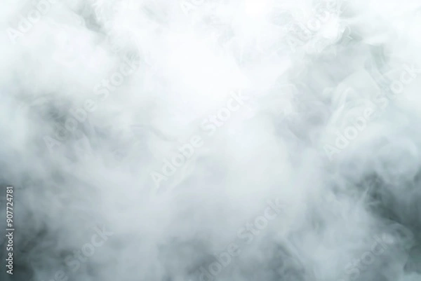 Fototapeta Abstract soft gradient white background wallpaper with copy space