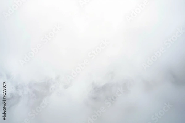 Fototapeta Abstract soft gradient white background wallpaper with copy space
