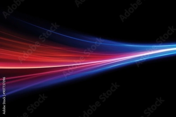 Fototapeta Speed light backgrounds pattern night.