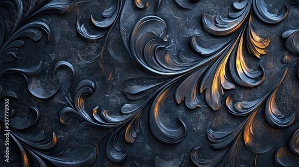 Fototapeta Texture background with intricate patterns and depth