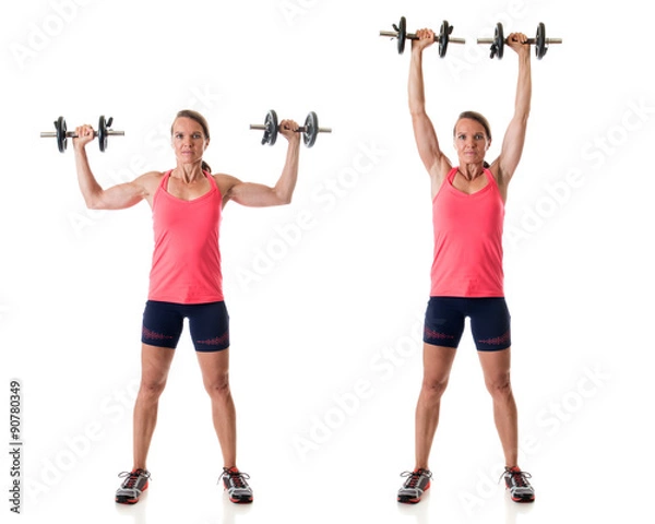 Obraz Standing Shoulder Press