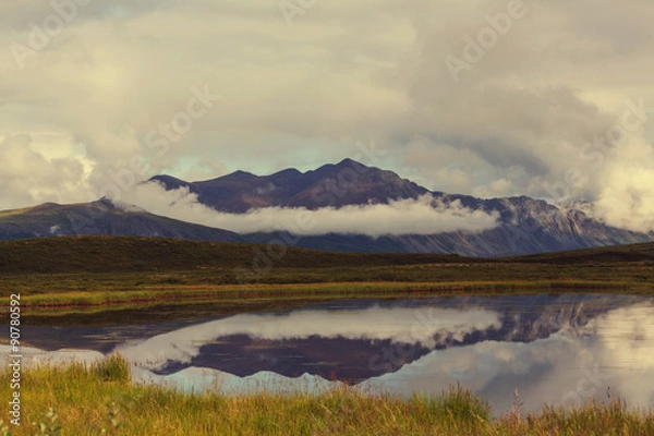 Fototapeta Lake on Alaska
