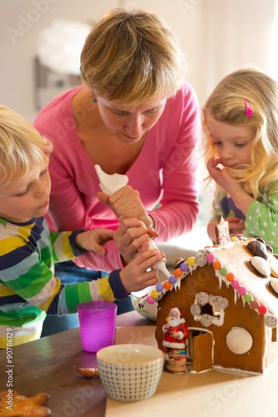 Obraz Piec domek z piernika