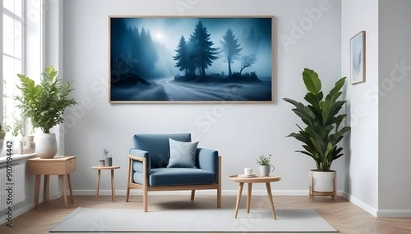 Fototapeta modern living room