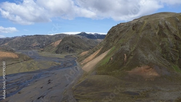 Obraz landscape with river