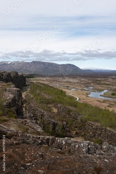 Obraz landscape with sky