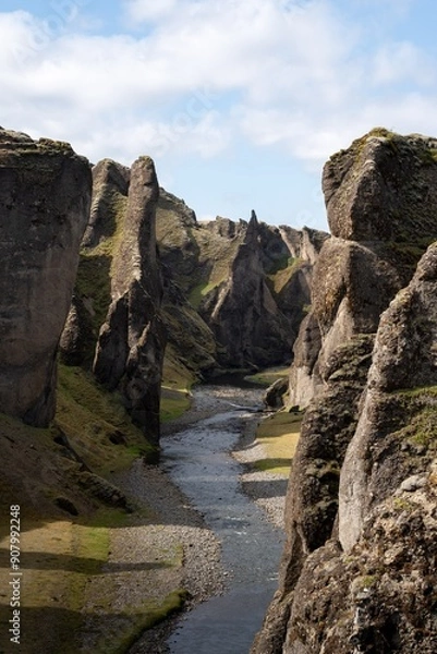 Obraz river in the mountains