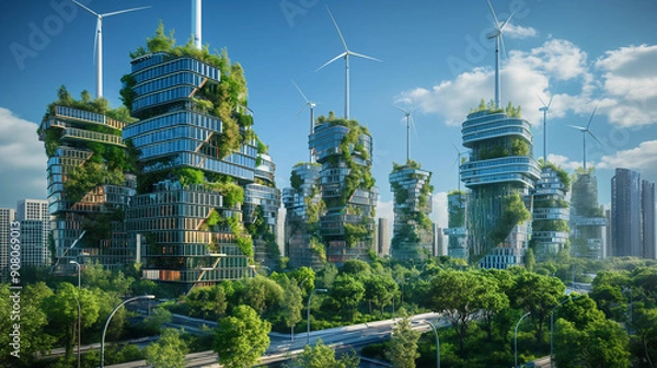 Fototapeta Sustainability background