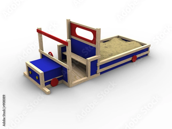 Fototapeta play truck