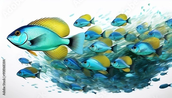 Obraz fish in aquarium