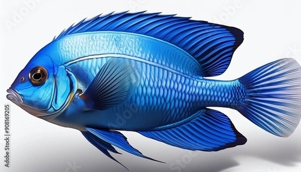 Obraz fish isolated on white background