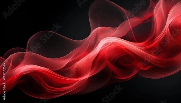 Obraz red background