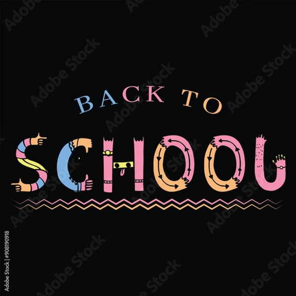 Obraz Back to School new and modern design