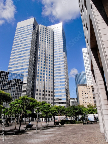 Obraz Business District of La Defense, Paris, France.