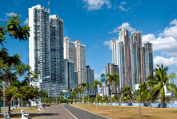 Obraz Modern city view