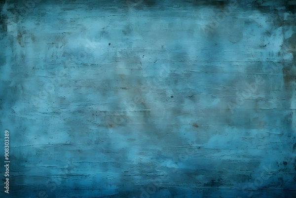 Fototapeta Old grunge blue background texture