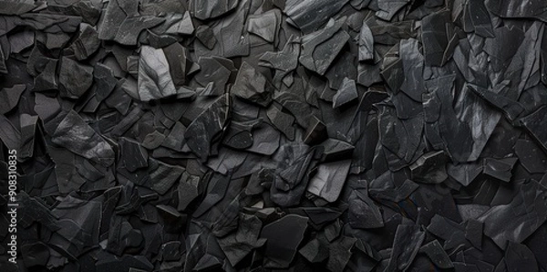 Fototapeta Dark Monochrome Elegance. Simple and minimalist background