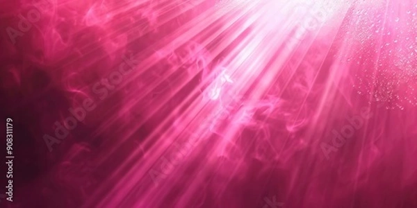 Fototapeta Soft Pink Glow. Minimalistic and ethereal light concept