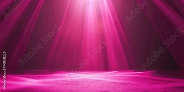 Fototapeta Soft Pink Glow. Serene and peaceful background concept