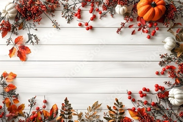 Fototapeta ハロウィンかぼちゃのフレーム