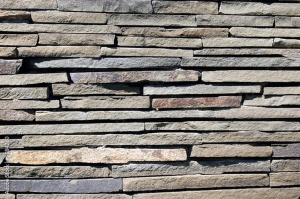 Fototapeta Texture of tile wall. Wall of part tile