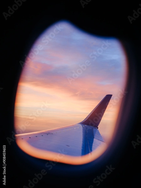 Obraz airplane in the sky