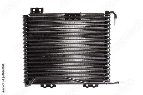 Fototapeta the cooling system of the engine