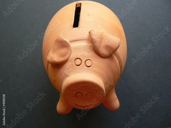 Fototapeta money bank