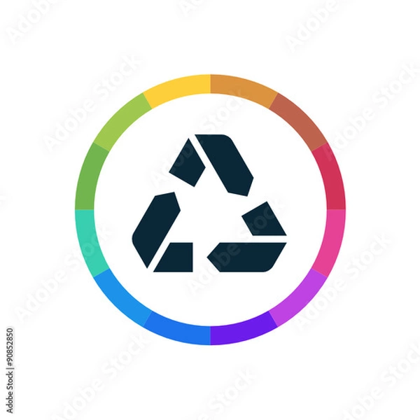 Fototapeta Modern Stylish App Icon