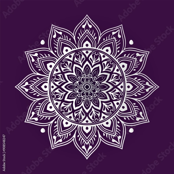 Obraz Ornamental mandala pattern