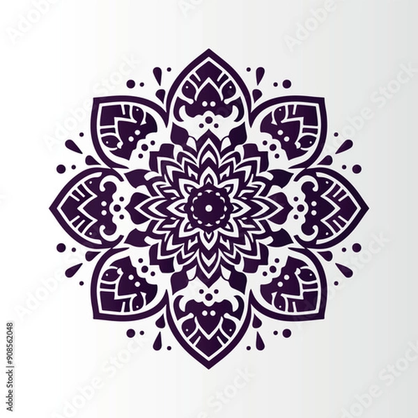Fototapeta Ornamental mandala pattern