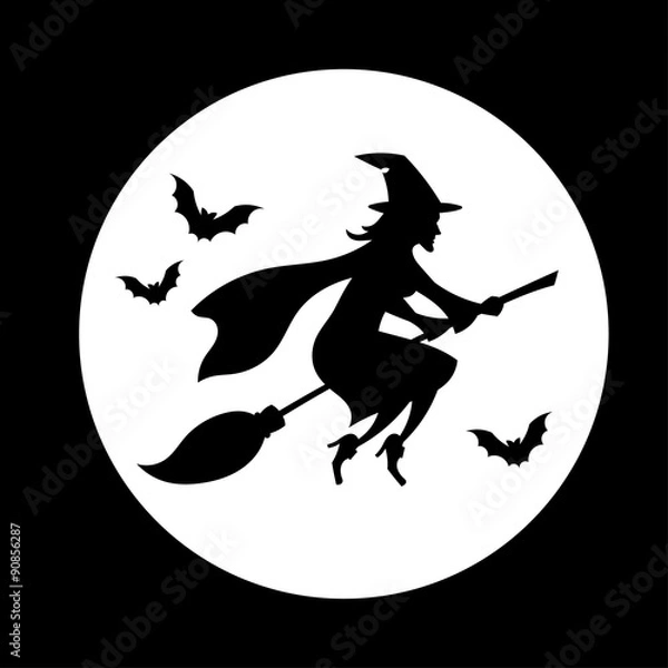 Obraz Latająca czarownica