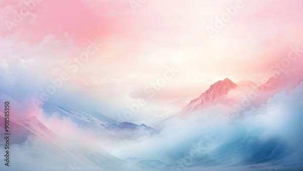 Obraz sun rays and clouds