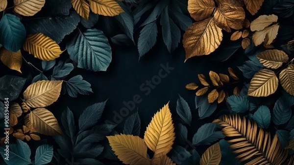 Fototapeta Autumn Floral Arrangements Celebrate Fall with Seasonal Blooms