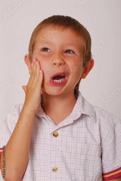 Fototapeta expressive kid 11