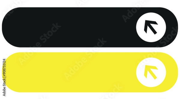 Fototapeta  Click here button vector set.