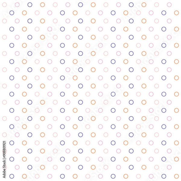 Obraz Polka Dot pattern, seamless texture colorful pattern