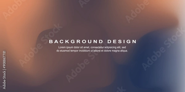 Fototapeta Blurred multicolours gradient abstract background