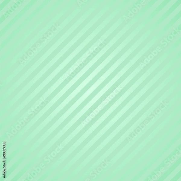 Obraz Seamless pattern with green diagonal lines