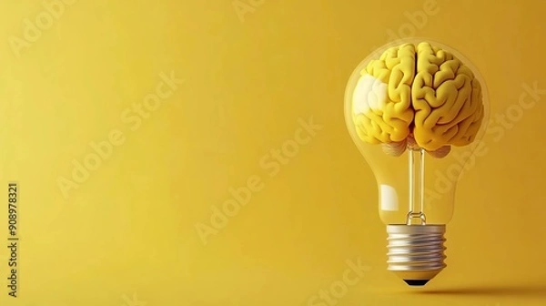 Fototapeta yellow idea