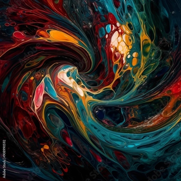 Obraz Abstract Liquid Art