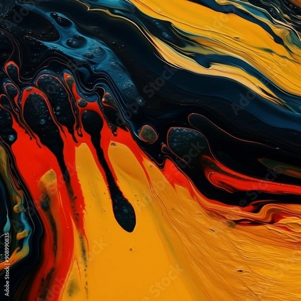 Obraz Abstract Liquid Art