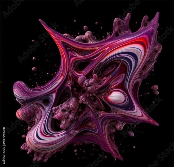 Obraz Abstract Liquid Art