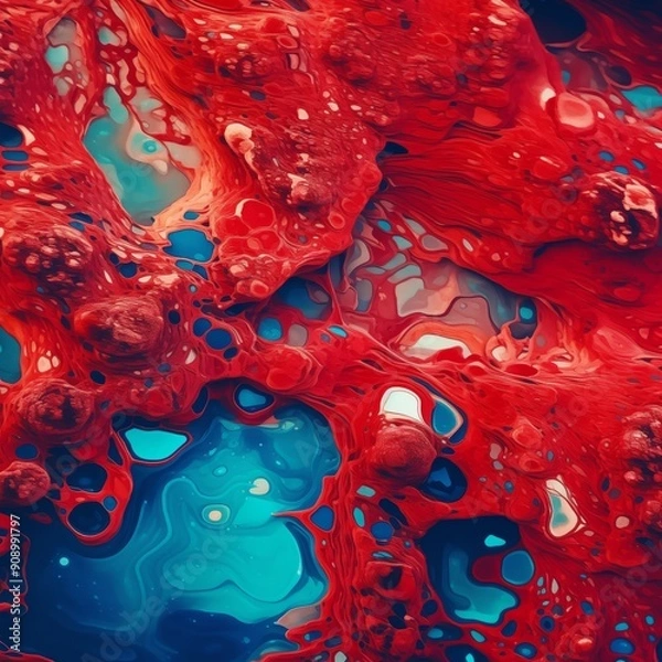 Obraz Abstract Liquid Art