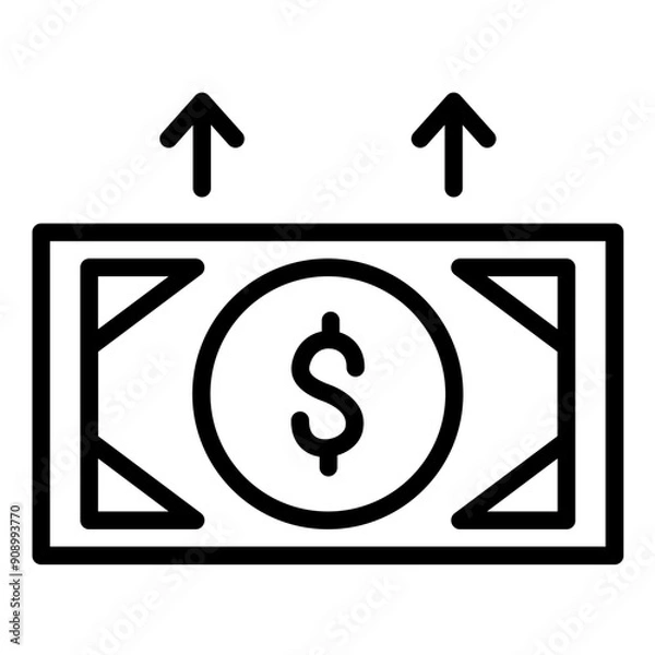 Obraz Vector Design Send Money Icon Style